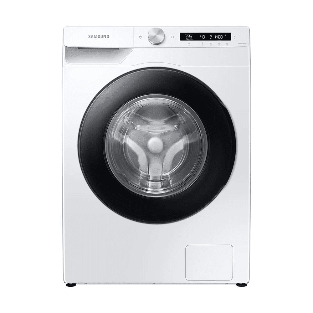 SAMSUNG เครื่องซักผ้า ฝาหน้า รุ่น WW80T504DAW/ST 8kg.