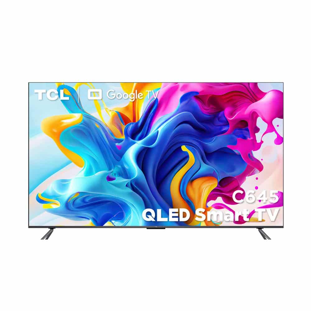 TCL ทีวี Android 11.0 AI Frameless QLED/google TV รุ่น C645 65"